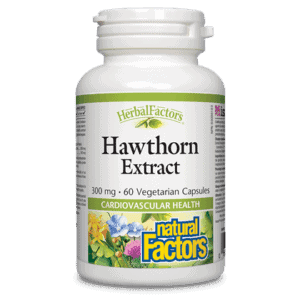 Natural factors - hawthorn extract 300 mg | herbalfactors®