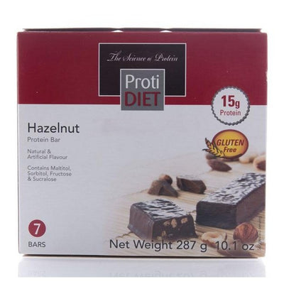 Barre Proteinée Chocolat Noisette -Proti diet -Gagné en Santé