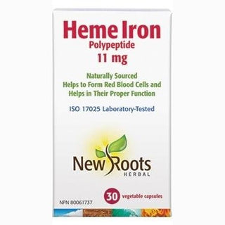 New roots - heme iron polypeptide 11 mg