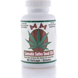 Med marijuana -mm gel cannabis sativa seed oil - 90 gcaps