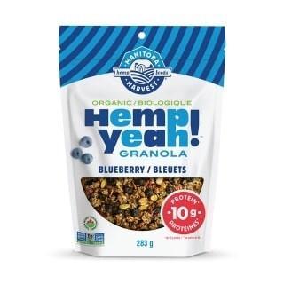 HEMP YEAH! Blueberry Organic Granola - Manitoba Harvest - Win in Health