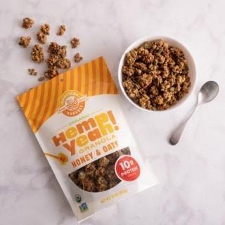 Hemp yeah! honey & oats organic granola - 283g