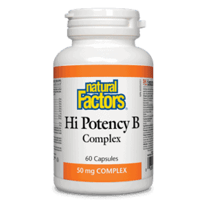 Natural factors - hi potency b complex - 50 mg