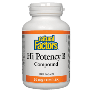 Natural factors - hi potency b compound - 50mg