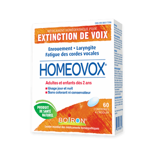 Boiron - homeovox - 60 chews