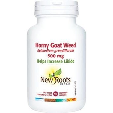 Horny Goat Weed -New Roots Herbal -Gagné en Santé