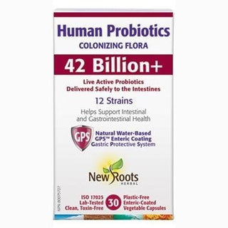 New roots - human probiotics 40b 30 caps