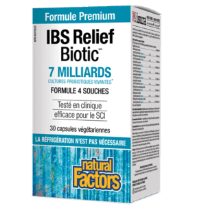 Natural factors - ibs reliefbiotic 7b - 30 vcaps