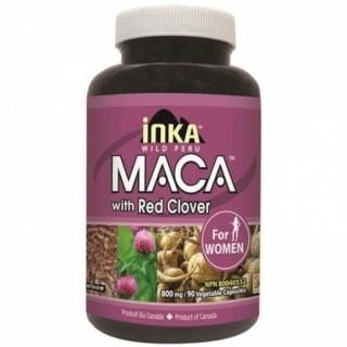 Inka maca - pour femmes avec trèfle rouge - 90 vcaps