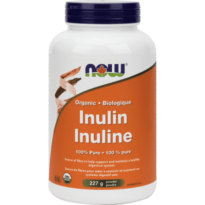Inuline 100% pur - Prébiotique! -NOW -Gagné en Santé