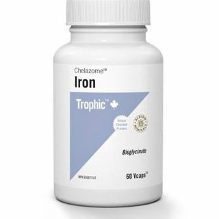 Trophic - chelazome iron bisglycinate - 90 caplets