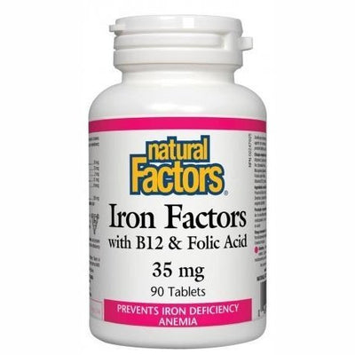 Iron Factors -Natural Factors -Gagné en Santé