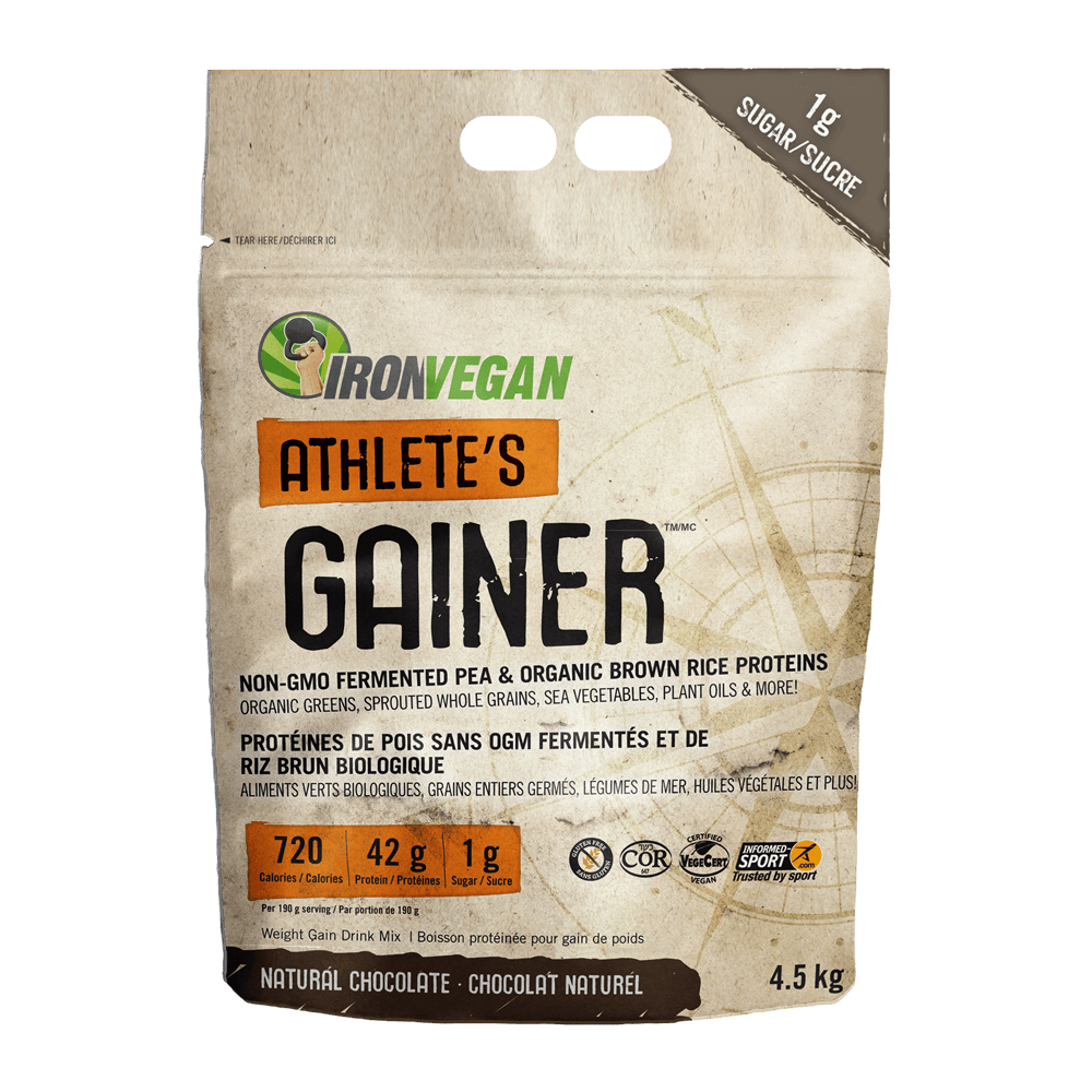 Iron Vegan Athlete's Gainer -Iron Vegan -Gagné en Santé