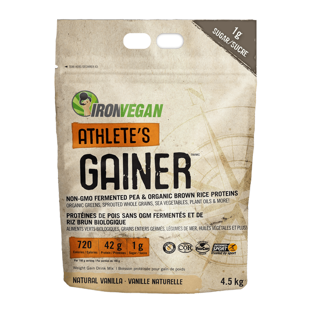 Iron Vegan Athlete's Gainer -Iron Vegan -Gagné en Santé