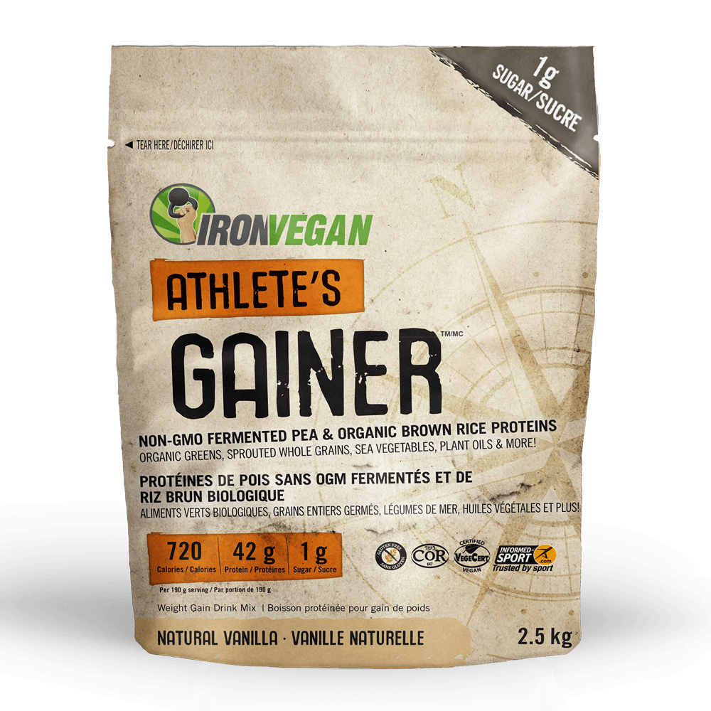 Iron Vegan Athlete's Gainer -Iron Vegan -Gagné en Santé