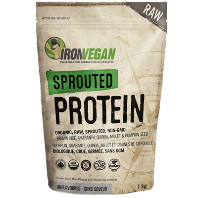 Iron Vegan Protéines germés bio -Iron Vegan -Gagné en Santé