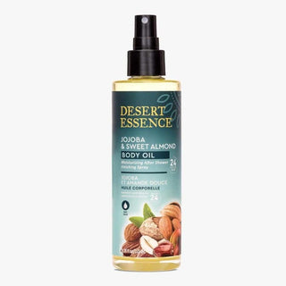 Jojoba and sweet almond body oil spray
