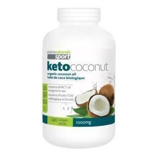 Keto Coconut 1000 mg - Prairie Naturals - Win in Health