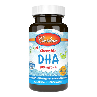 Kid's Chewable DHA - Carlson Nutritional Supplements - Win in Health