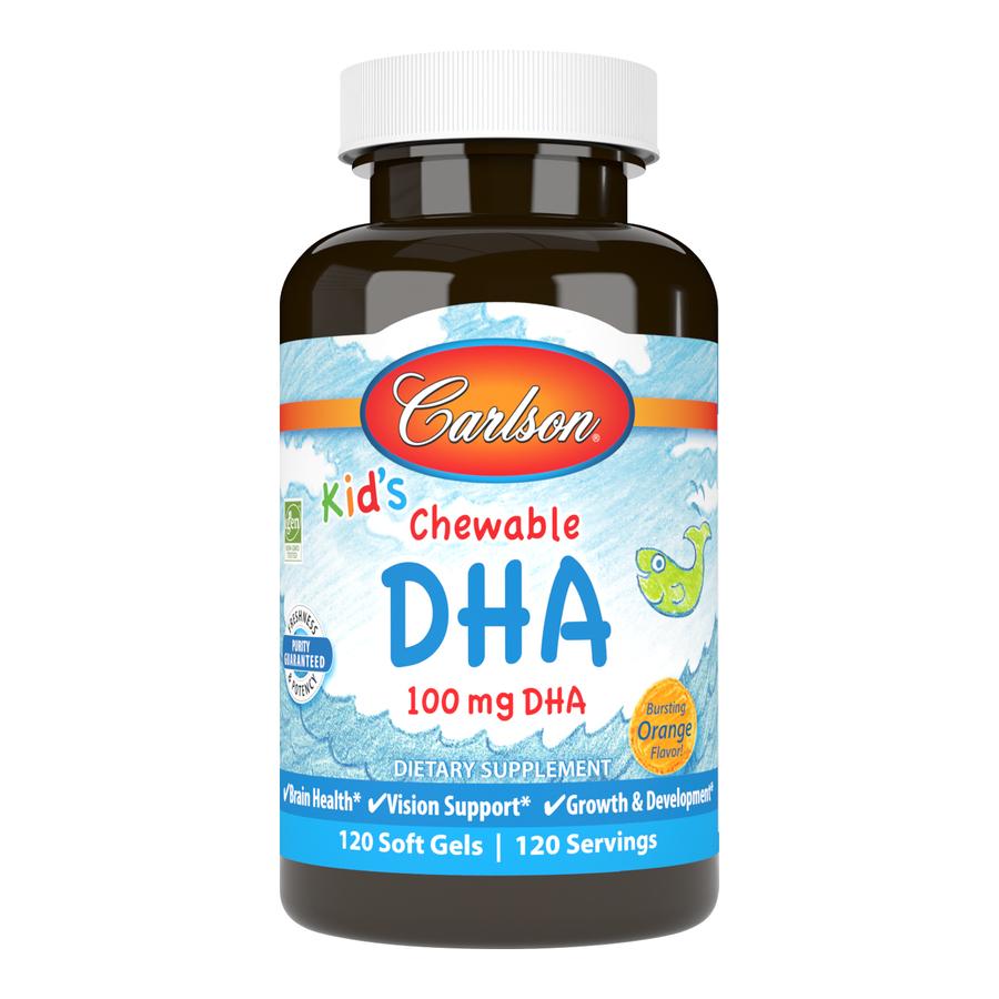 Kid's Chewable DHA - Carlson Nutritional Supplements - Win in Health