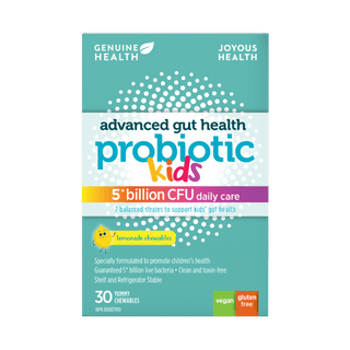 Kids daily probiotic 5 billion CFU | lemonade chewable - Genuine Health - Win in Health