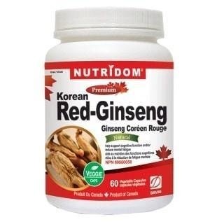 Ginseng Coréen Rouge -Nutridom -Gagné en Santé
