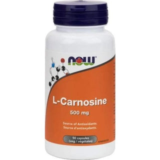 Now - l- carnosine 500mg - 50 vcaps
