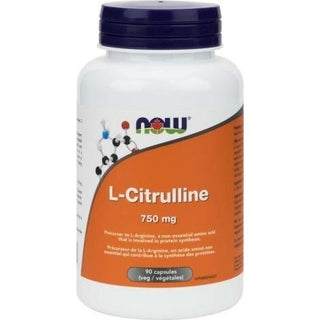 L-Citruline 750 mg -NOW -Gagné en Santé