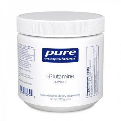 L-Glutamine (poudre) -Pure encapsulations -Gagné en Santé