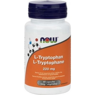 Now - l-tryptophan 220 mg 60 vcaps
