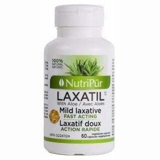 Nutripur - laxatil with aloe - 60 vcaps