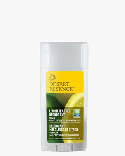 Lemon Tea Tree Deodorant - Desert Essence - Win in Health