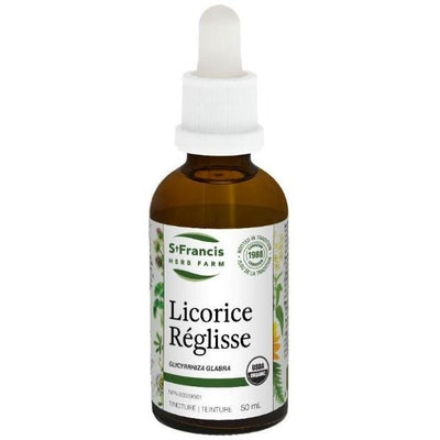 Licorice (Tincture) - St Francis Herb Farm - Win in Health