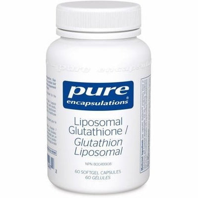 Liposomal Glutathione -Pure encapsulations -Gagné en Santé