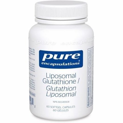 Liposomal Glutathione -Pure encapsulations -Gagné en Santé