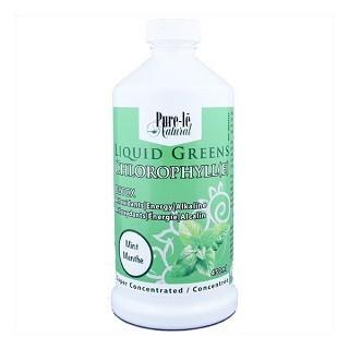 Liquid Greens Chlorophyll Super Concentrate Mint