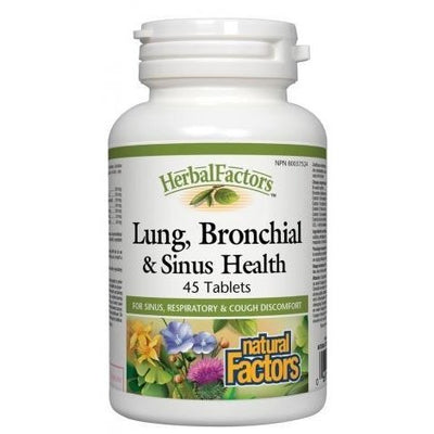 Poumons, Bronches et Sinus | HerbalFactors® -Natural Factors -Gagné en Santé