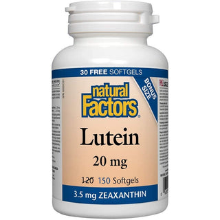 Natural factors - lutein 20 mg
