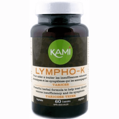 Lympho-K - Varices -Kami Canada -Gagné en Santé