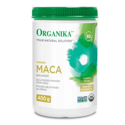 Maca (poudre gélatinisée biologique) -Organika -Gagné en Santé