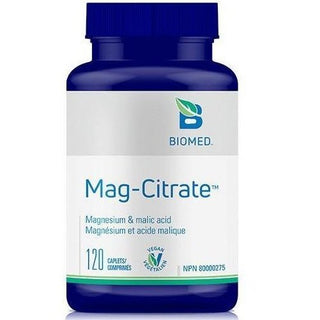 Biomed - mag-citrate 120 caplets