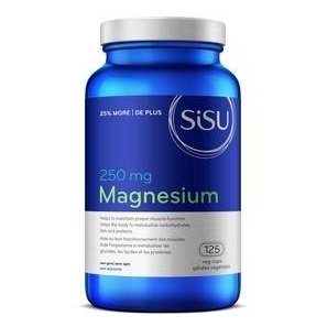 Magnesium 250 mg | Bonus 125 capsules