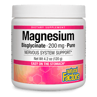Natural factors - magnesium bisglycinate 200mg