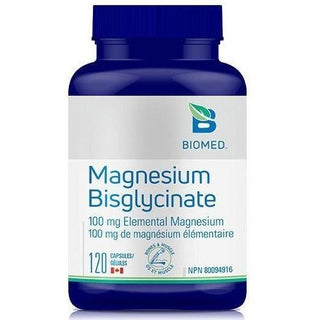 Biomed - magnesium bisglycinate 120 capsules