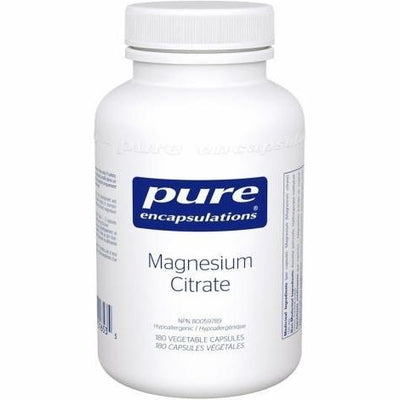 Magnesium (citrate) NEW - Pure encapsulations - Win in Health