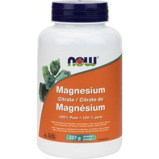 Now - magnesium citrate powder - 8 oz