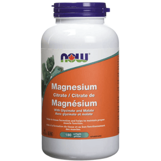 Now - magnesium citrate with glycinate and malate