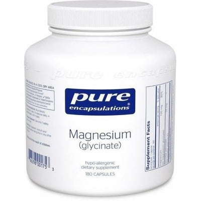 Magnesium (glycinate) - Bonne santé -Pure encapsulations -Gagné en Santé