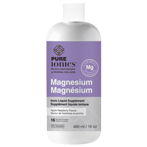 Magnésium - Supplément liquide ionique -Renewal Wellness -Gagné en Santé