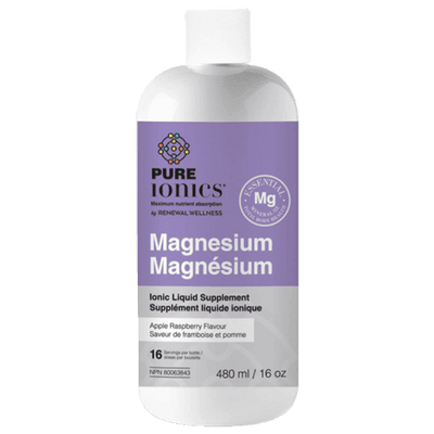 Magnésium - Supplément liquide ionique -Renewal Wellness -Gagné en Santé